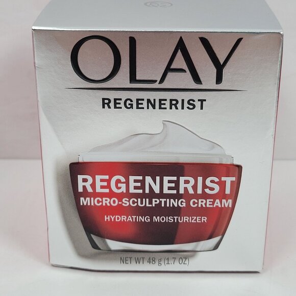 Olay Regenerist Micro-Sculpting Cream Hydrating Moisturizer 1.7 Oz NIB - Picture 1 of 5